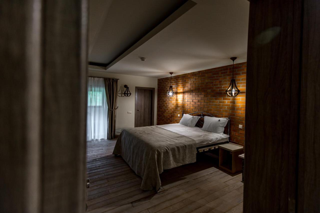 Casa Iustin Hotel Moroeni Buitenkant foto